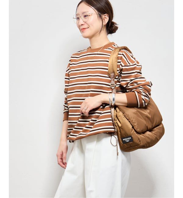 JOURNAL STANDARD「《追加3》シャーリングロングスリーブTシャツ」|Tシャツ・カットソー|