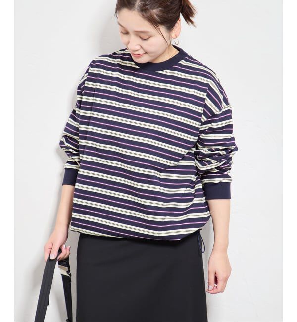 JOURNAL STANDARD「《追加3》シャーリングロングスリーブTシャツ」|Tシャツ・カットソー|