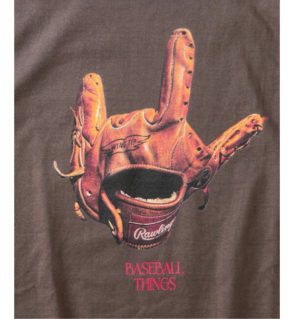 JOURNAL STANDARD relume「《予約》Rawlings / ローリングス 別注&rdquo; XPG3&rdquo; グローブアート プリントTシャツ」|Tシャツ・カットソー|