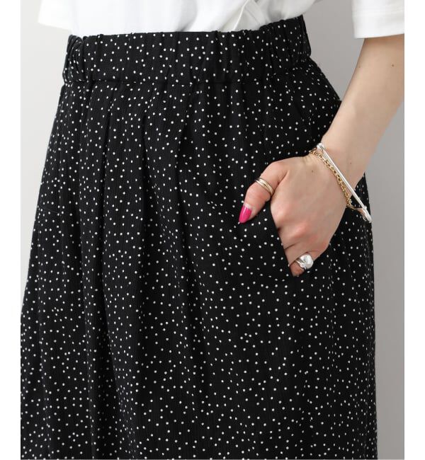 journal standard luxe「《予約》ドットプリントフロントタックパンツ」|その他|