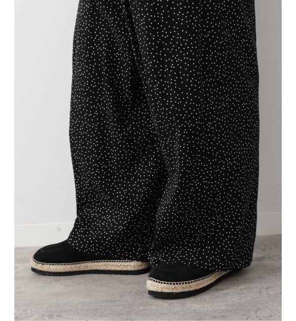 journal standard luxe「《予約》ドットプリントフロントタックパンツ」|その他|