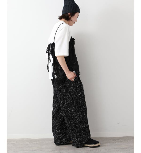 journal standard luxe「《予約》ドットプリントフロントタックパンツ」|その他|