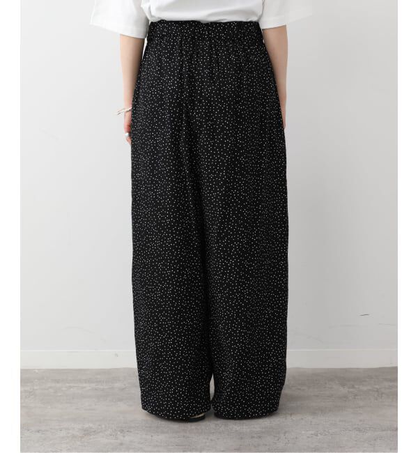 journal standard luxe「《予約》ドットプリントフロントタックパンツ」|その他|