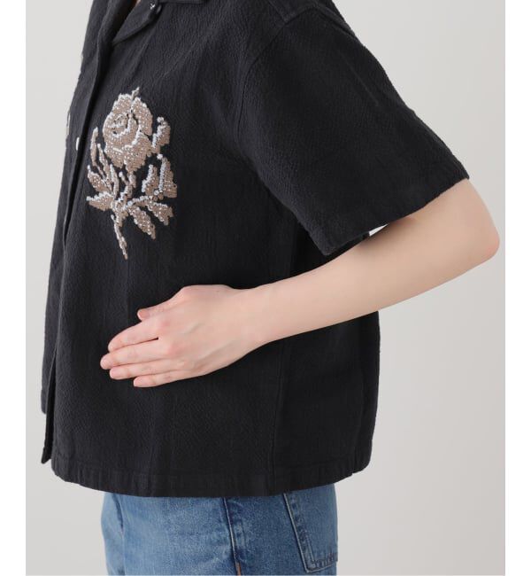 Oriens JOURNAL STANDARD「【OBEY / オベイ】 ROSES EMBELLISHED SS SHIRT」|シャツ・ブラウス|