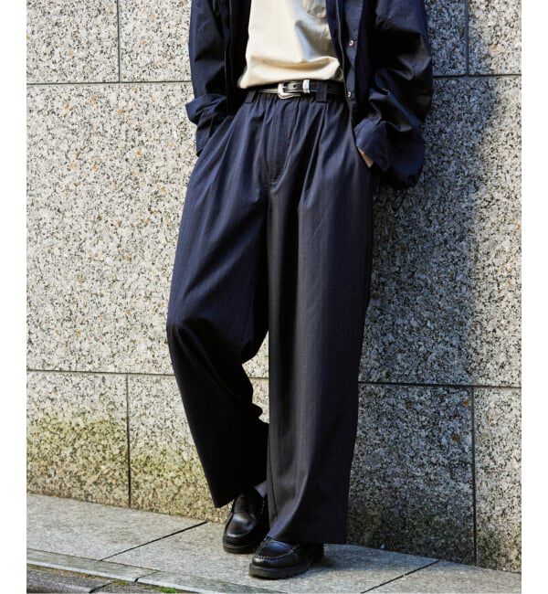 JOURNAL STANDARD「《予約》TRモダン ワイド スラックス」|スラックス|