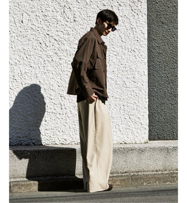 JOURNAL STANDARD「《予約》TRモダン ワイド スラックス」|スラックス|