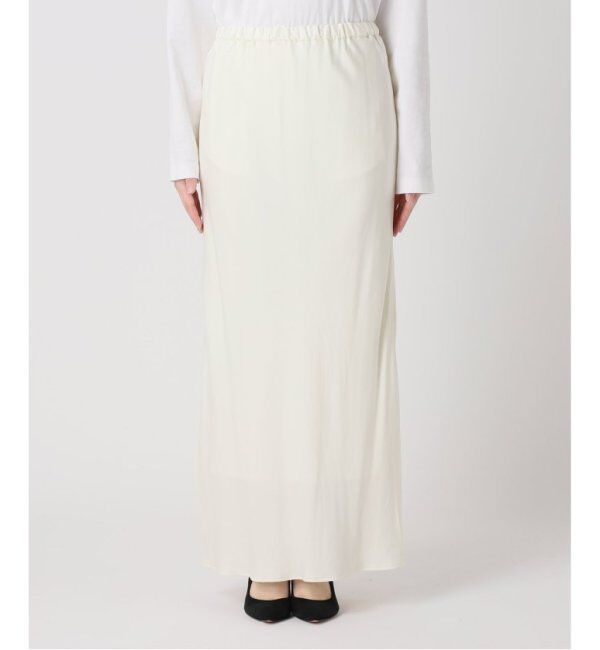 FRAMeWORK「≪追加≫キュプラバイアスサテンロングスカート」|スカート|