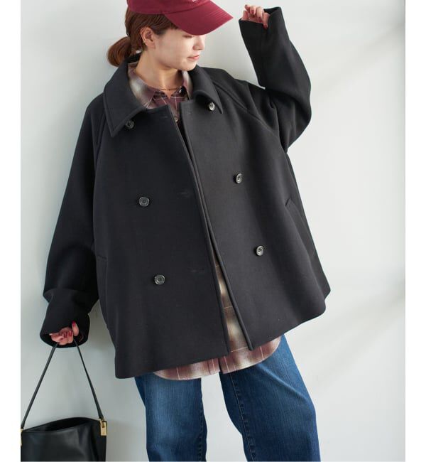 Spick and Span「S160スタンドカラーショートコート」|その他|