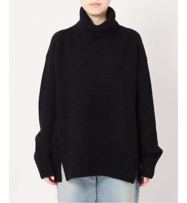 FRAMeWORK「≪WEB先行追加≫AQUA タートルプルオーバー」|ニット・セーター|