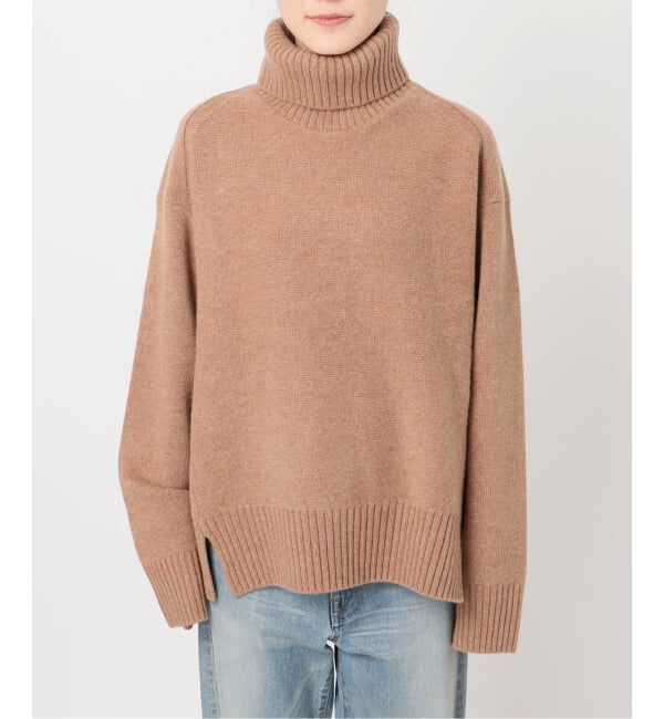 FRAMeWORK「≪WEB先行追加≫AQUA タートルプルオーバー」|ニット・セーター|