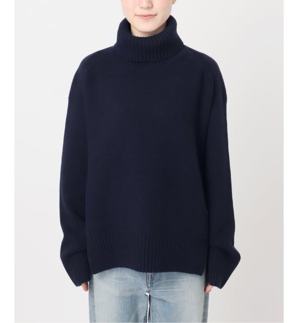 FRAMeWORK「≪WEB先行追加≫AQUA タートルプルオーバー」|ニット・セーター|