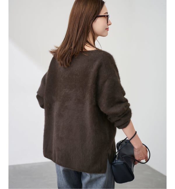 FRAMeWORK「≪追加≫FOX/CASHMERE ボートネック プルオーバー」|ニット・セーター|