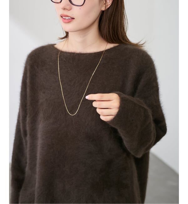 FRAMeWORK「≪追加≫FOX/CASHMERE ボートネック プルオーバー」|ニット・セーター|