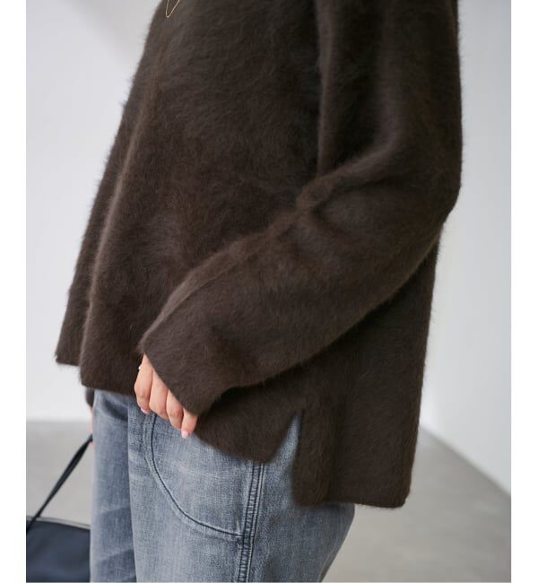 FRAMeWORK「≪追加≫FOX/CASHMERE ボートネック プルオーバー」|ニット・セーター|