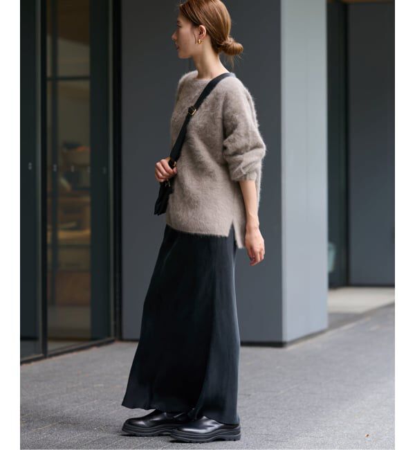 FRAMeWORK「≪追加≫FOX/CASHMERE ボートネック プルオーバー」|ニット・セーター|