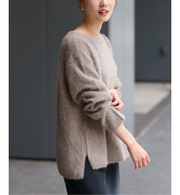 FRAMeWORK「≪追加≫FOX/CASHMERE ボートネック プルオーバー」|ニット・セーター|