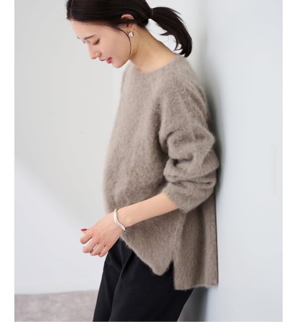 FRAMeWORK「≪追加≫FOX/CASHMERE ボートネック プルオーバー」|ニット・セーター|