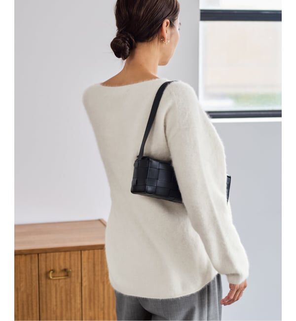 FRAMeWORK「≪追加≫FOX/CASHMERE ボートネック プルオーバー」|ニット・セーター|