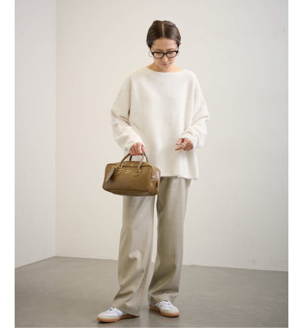 FRAMeWORK「≪追加≫FOX/CASHMERE ボートネック プルオーバー」|ニット・セーター|