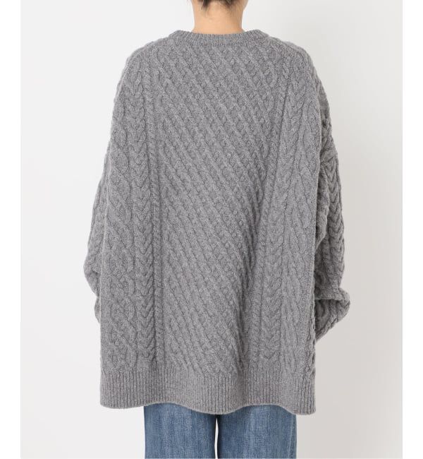 Spick and Span「Higuchi*Sアラン柄ルーズニット」|ニット・セーター|