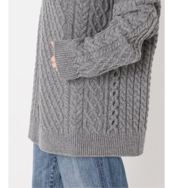 Spick and Span「Higuchi*Sアラン柄ルーズニット」|ニット・セーター|