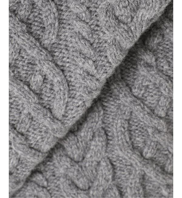 Spick and Span「Higuchi*Sアラン柄ルーズニット」|ニット・セーター|