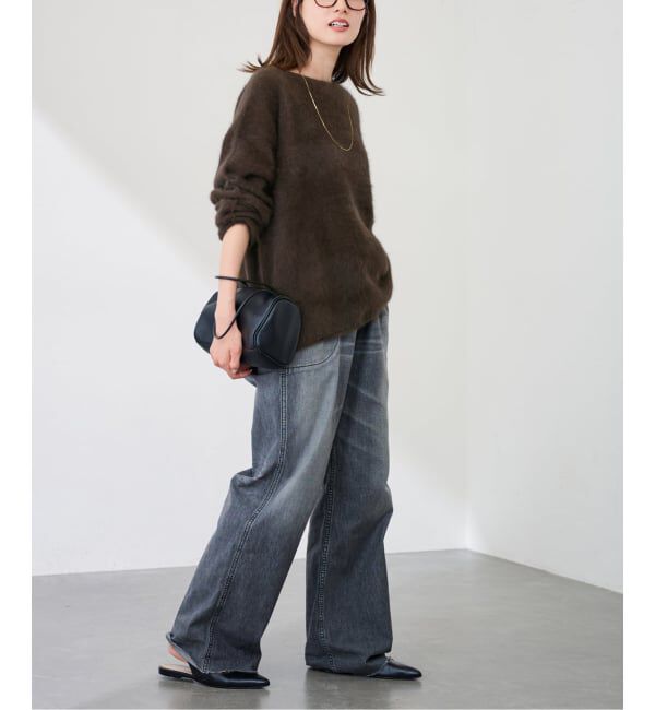 FRAMeWORK「≪追加≫FOX/CASHMERE ボートネック プルオーバー2」|ニット・セーター|