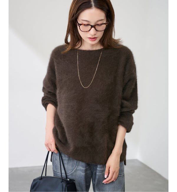 FRAMeWORK「≪追加≫FOX/CASHMERE ボートネック プルオーバー2」|ニット・セーター|