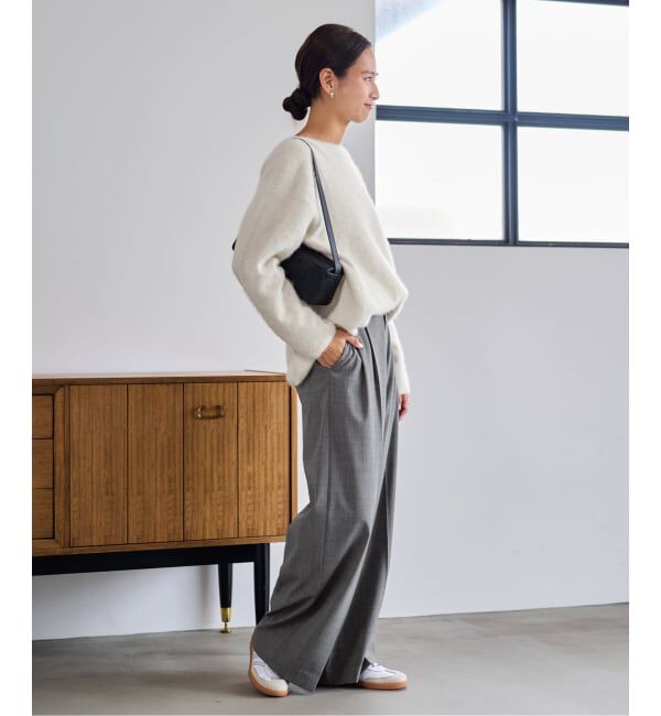 FRAMeWORK「≪追加≫FOX/CASHMERE ボートネック プルオーバー2」|ニット・セーター|