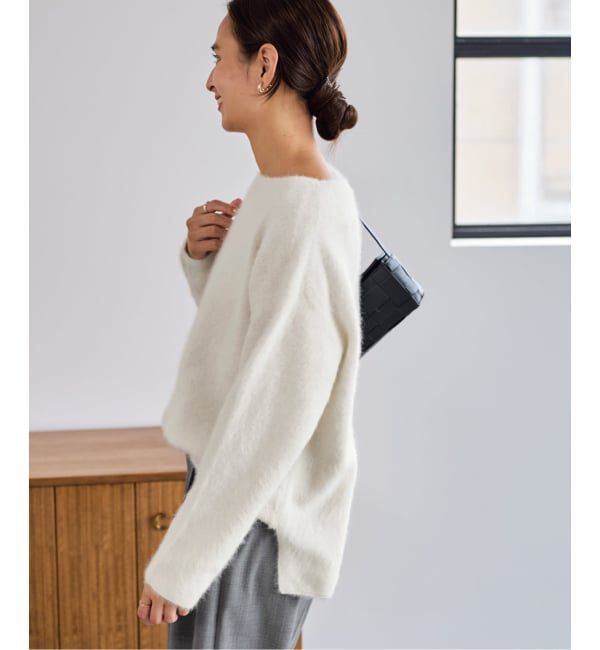 FRAMeWORK「≪追加≫FOX/CASHMERE ボートネック プルオーバー2」|ニット・セーター|