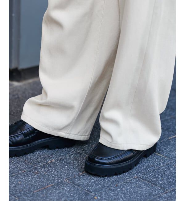 FRAMeWORK「カルゼラップパンツ」|スラックス|