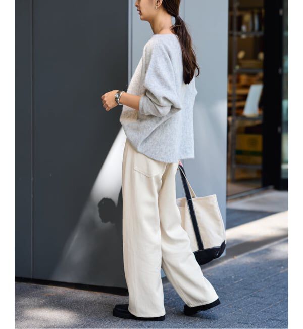 FRAMeWORK「カルゼラップパンツ」|スラックス|