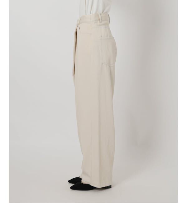 FRAMeWORK「カルゼラップパンツ」|スラックス|