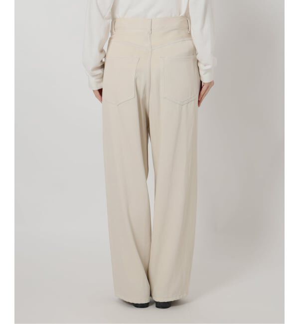 FRAMeWORK「カルゼラップパンツ」|スラックス|