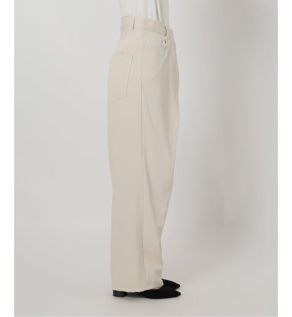 FRAMeWORK「カルゼラップパンツ」|スラックス|