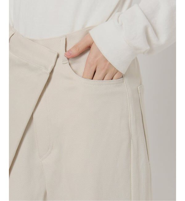 FRAMeWORK「カルゼラップパンツ」|スラックス|