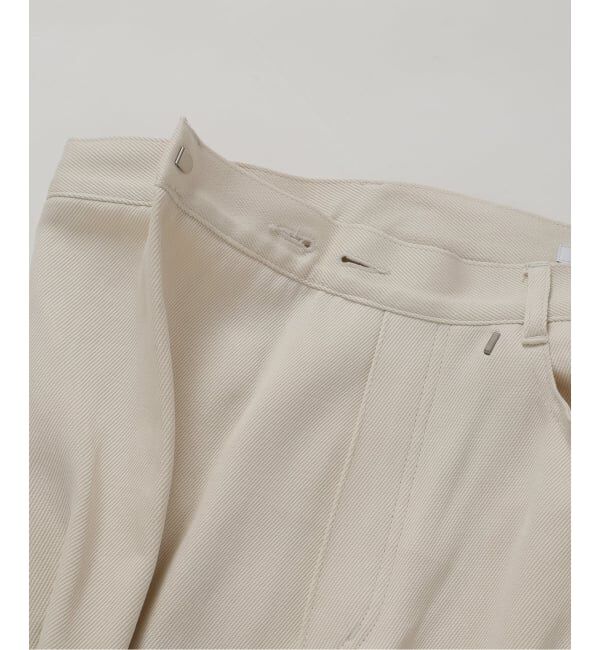 FRAMeWORK「カルゼラップパンツ」|スラックス|