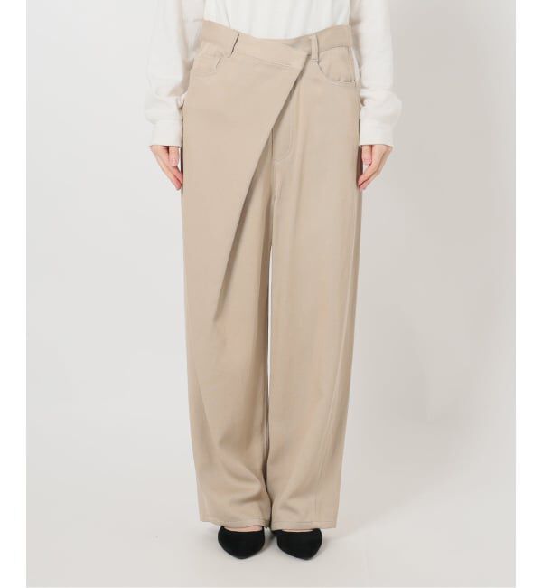FRAMeWORK「カルゼラップパンツ」|スラックス|