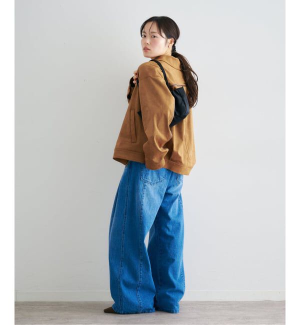 U by SPICK&SPAN「フェイクスエードブルゾン」|その他|