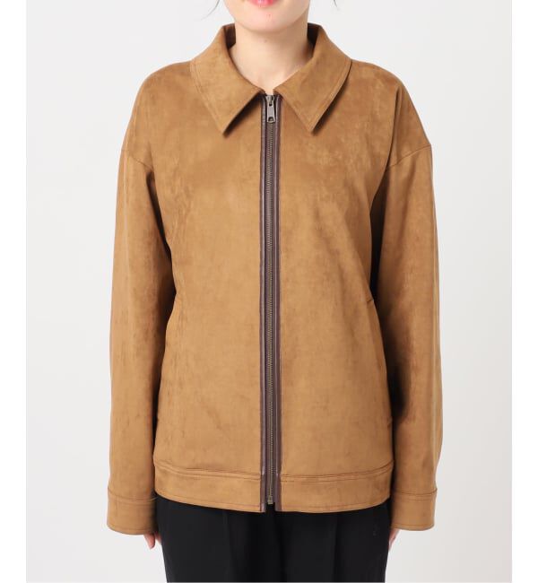 U by SPICK&SPAN「フェイクスエードブルゾン」|その他|
