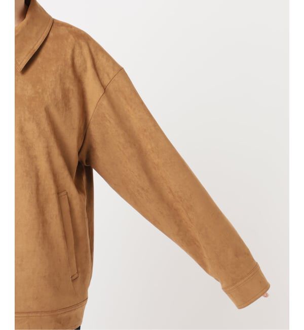 U by SPICK&SPAN「フェイクスエードブルゾン」|その他|