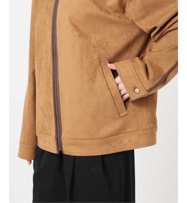 U by SPICK&SPAN「フェイクスエードブルゾン」|その他|