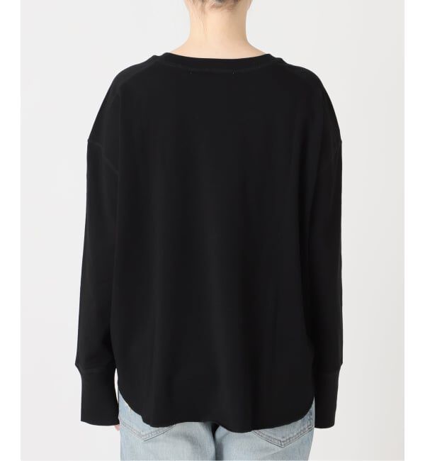 FRAMeWORK「ミニ裏毛ラウンドヘムプルオーバー」|Tシャツ・カットソー|