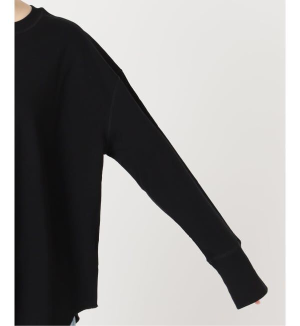 FRAMeWORK「ミニ裏毛ラウンドヘムプルオーバー」|Tシャツ・カットソー|