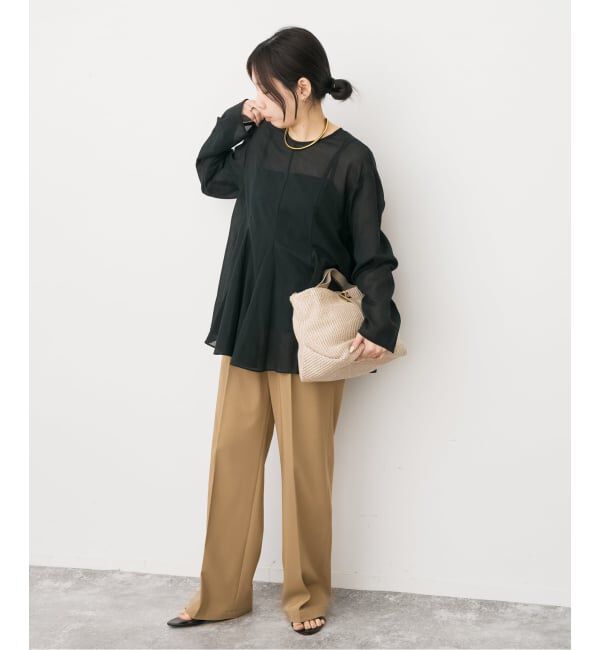 Spick and Span「フレアチュニック」|シャツ・ブラウス|