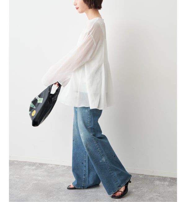 Spick and Span「フレアチュニック」|シャツ・ブラウス|