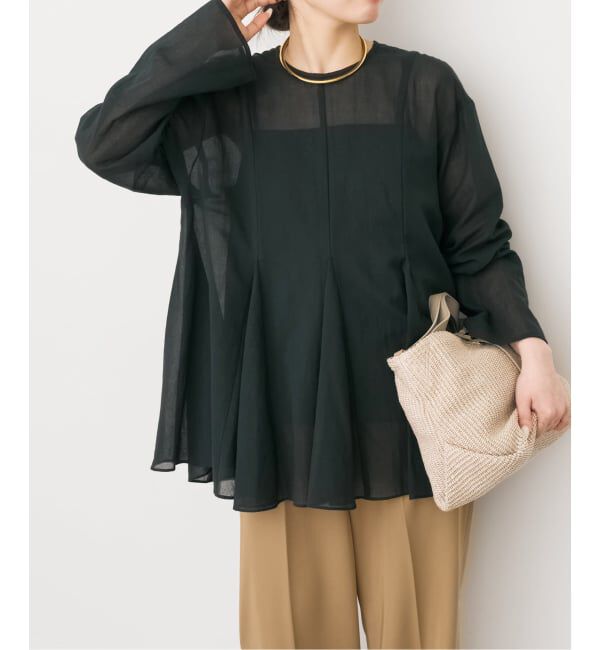 Spick and Span「フレアチュニック」|シャツ・ブラウス|