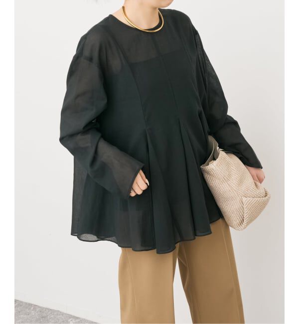 Spick and Span「フレアチュニック」|シャツ・ブラウス|