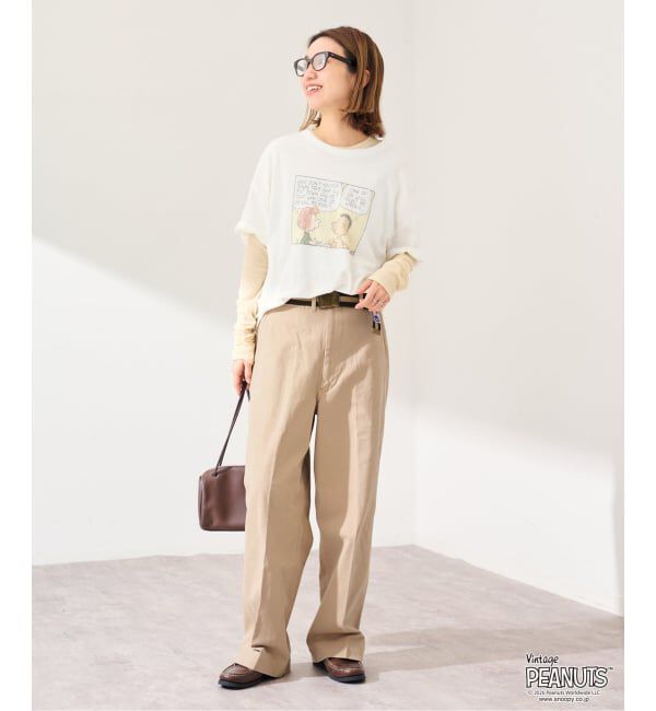 FRAMeWORK「st johns 3rd club/セントジョンズサードクラブ PENUTS コミックT」|Tシャツ・カットソー|