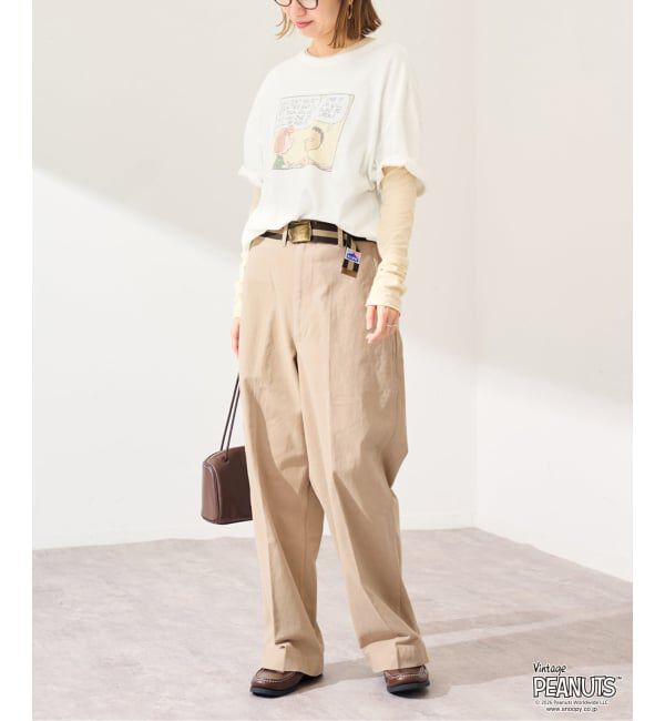 FRAMeWORK「st johns 3rd club/セントジョンズサードクラブ PENUTS コミックT」|Tシャツ・カットソー|